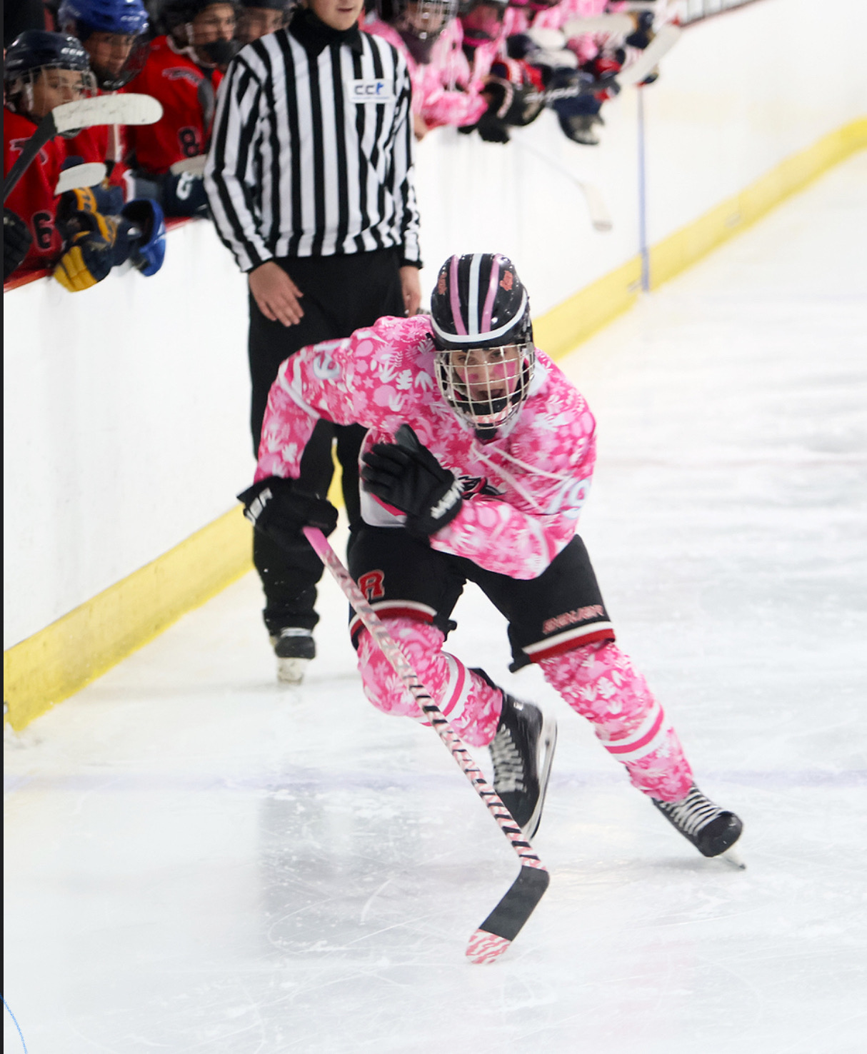 Penalty box shot